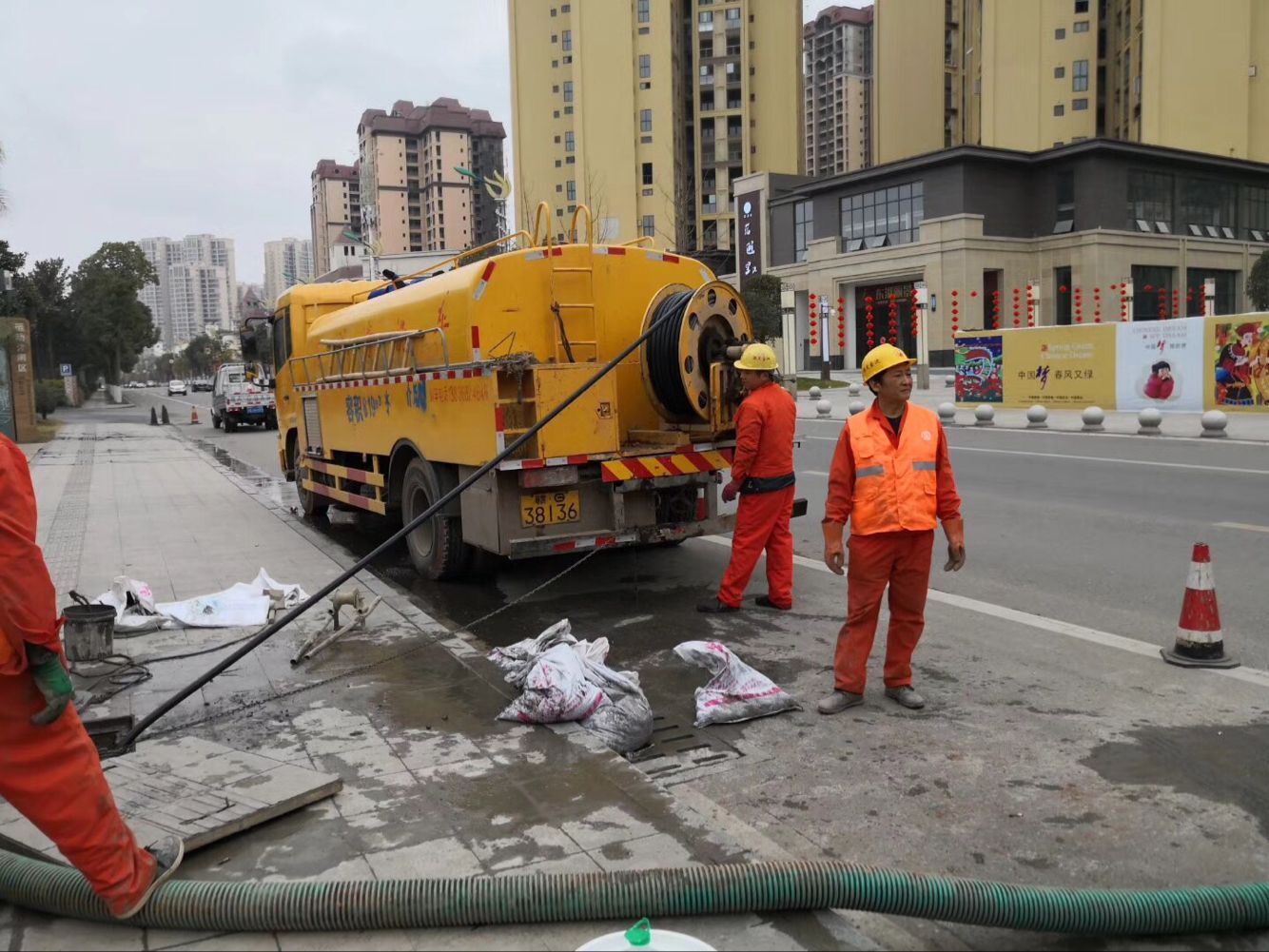 天等排污管道清淤-管道清洗